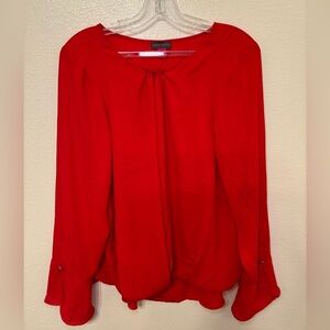 Vince Camuto Bold Red Women's Blouse